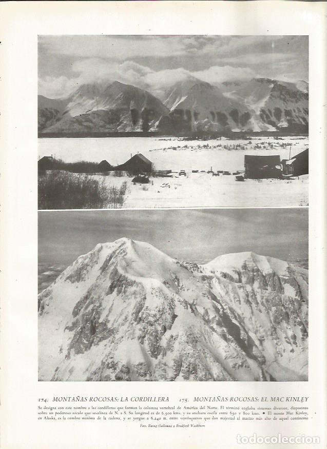 Cartoline: LAMINA 22808: Las Monta&ntilde;as Rocosas - Amando Melon y Ruiz de Gordejuela