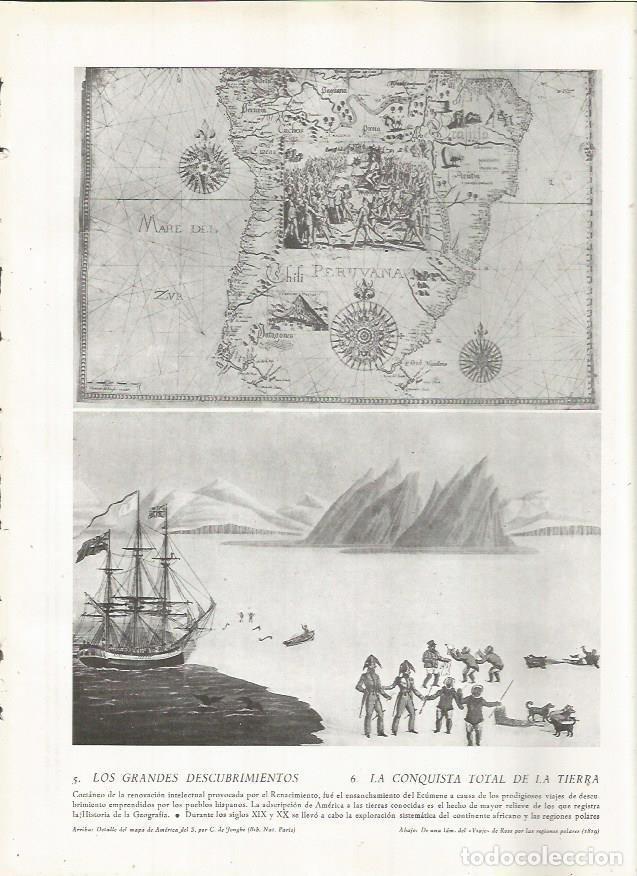 Cartoline: LAMINA 22750: Los grandes descubrimientos - Amando Melon y Ruiz de Gordejuela