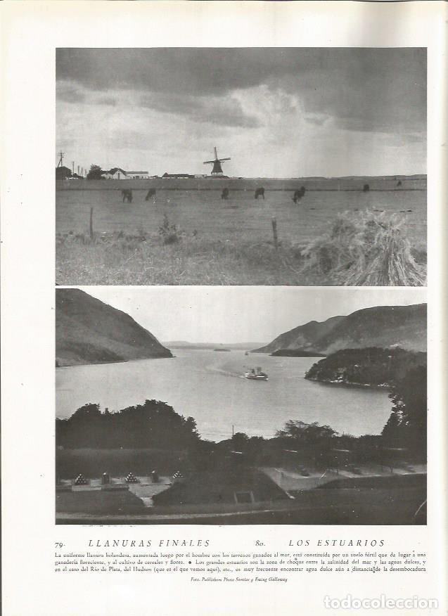 Postcards: LAMINA 22773: Llanura en Holanda y el rio Hudson - Amando Melon y Ruiz de Gordejuela