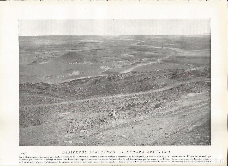 Postcards: LAMINA 22829: El Sahara argelino - Amando Melon y Ruiz de Gordejuela