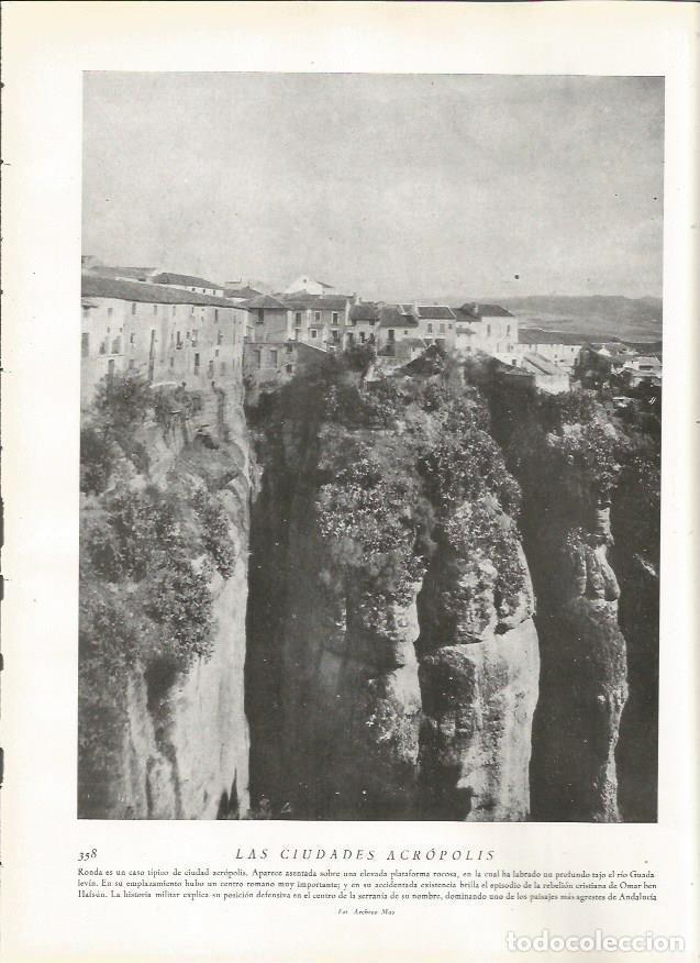 Postcards: LAMINA 22862: Ronda, Malaga - Amando Melon y Ruiz de Gordejuela