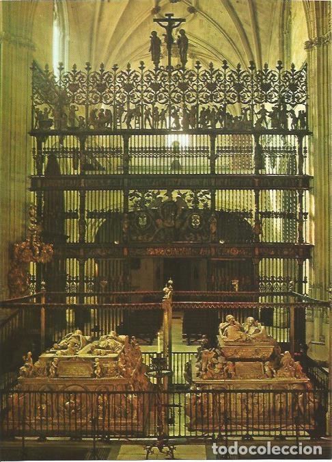 Postcards: LAMINA 22634: Tumbas de la Capilla Real de Granada - Camilo Mira