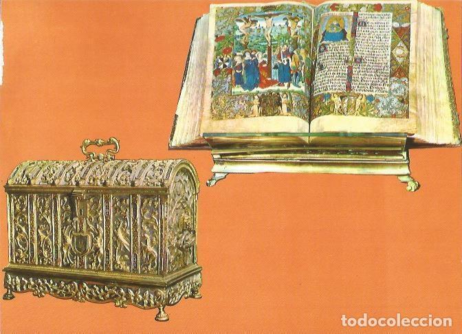 Postcards: LAMINA 22629: Misal y cofre de Isabel La Catolica - Camilo Mira