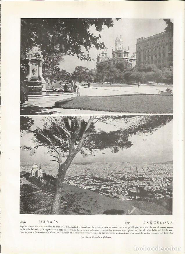 Postales: LAMINA 22907: Madrid y Barcelona - Amando Melon y Ruiz de Gordejuela