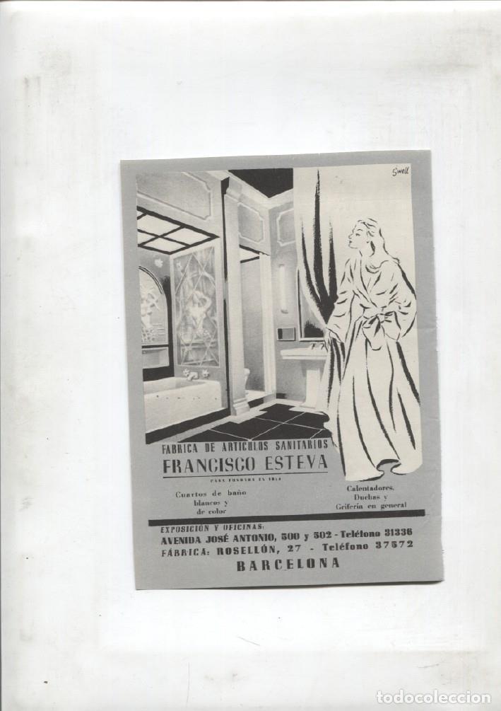 Postcards: Publicidad epoca: Fabrica articulos sanitarios Francisco Esteva de Barcelona -