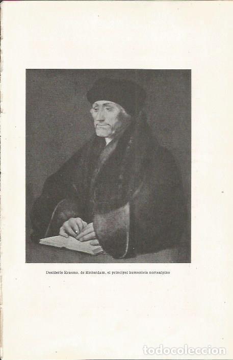 Cartoline: LAMINA 23830: Erasmo de Rotterdam - Jaime Vicens Vives