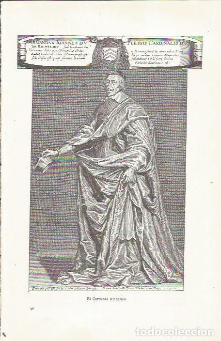 Postkarten: LAMINA 23862: El cardenal Richelieu - Jaime Vicens Vives