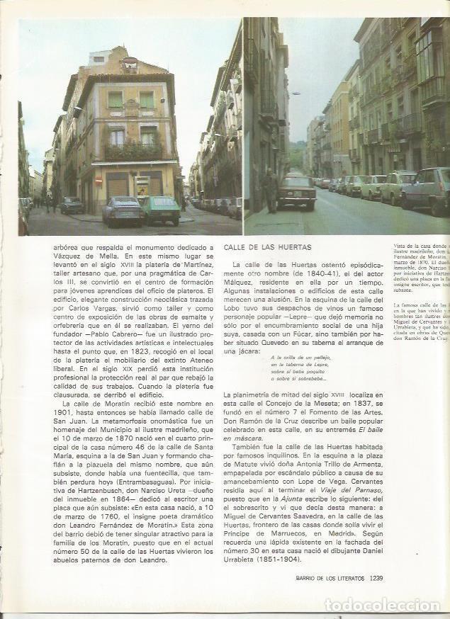 Postales: LAMINA 23468: Calle de las Huertas, Madrid - Varios