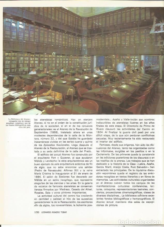 Postkarten: LAMINA 23463: Biblioteca del Ateneo, Madrid - Varios