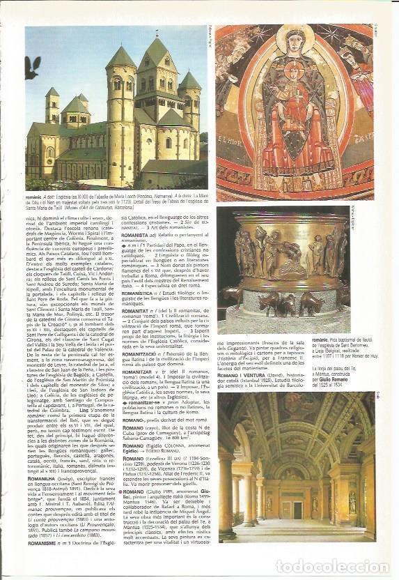 Postales: LAMINA 24371: Iglesia de Maria Laaach, Alemania y Virgen Maria de Taull - VVAA