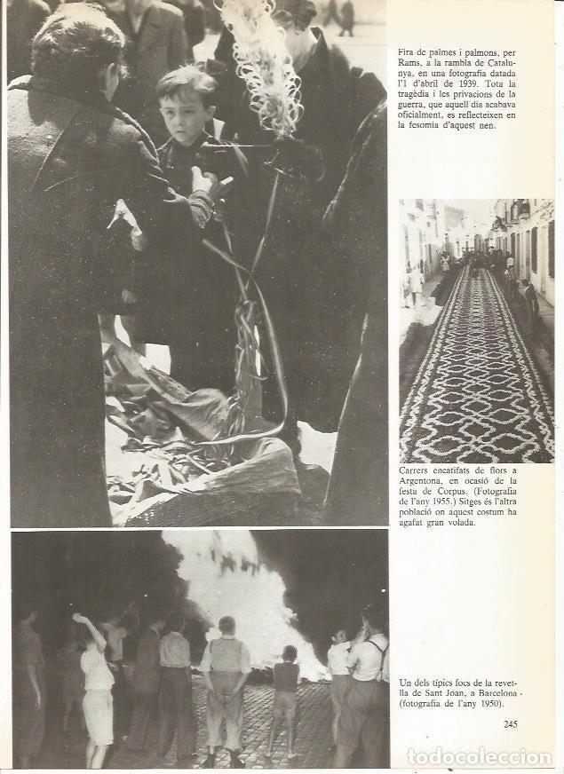 Cartoline: LAMINA 23994: Feria de palmas en La Rambla de Barcelona en 1939 - Edmon Valles