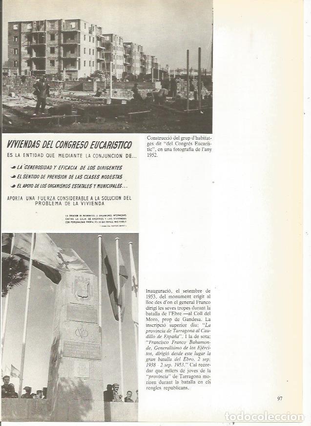 Cartes Postales: LAMINA 23923: Construccion de viviendas del Congreso Eucaristico en Barcelona - Edmon Valles