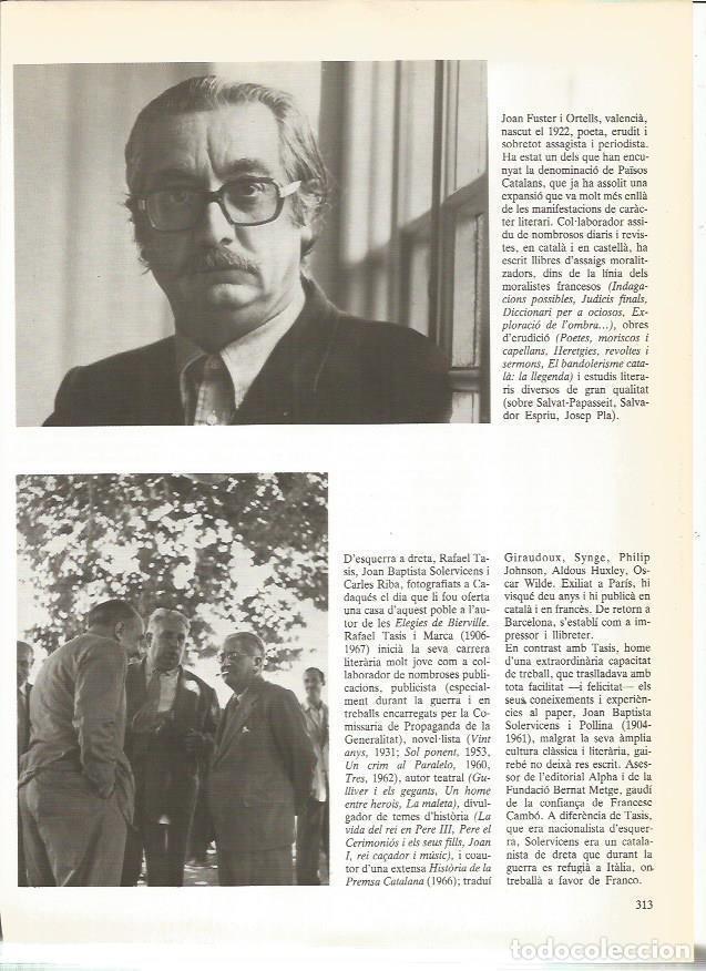 Postais: LAMINA 24026: Joan Fuster y Rafael Tasis - Edmon Valles