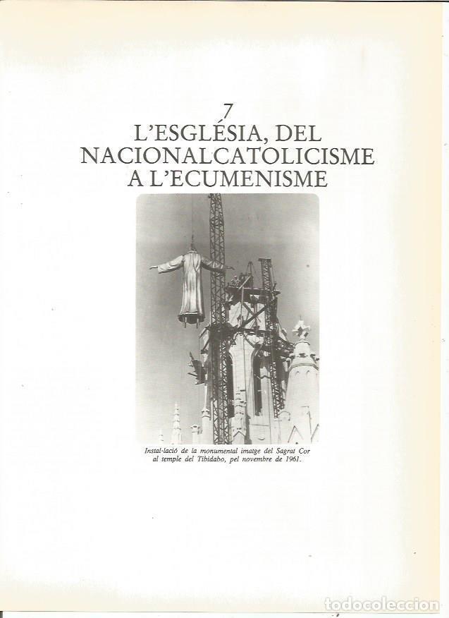 Postales: LAMINA 23936: Instalacion del Sagrado Corazon en el Tibidabo de Barcelona. 1961 - Edmon Valles
