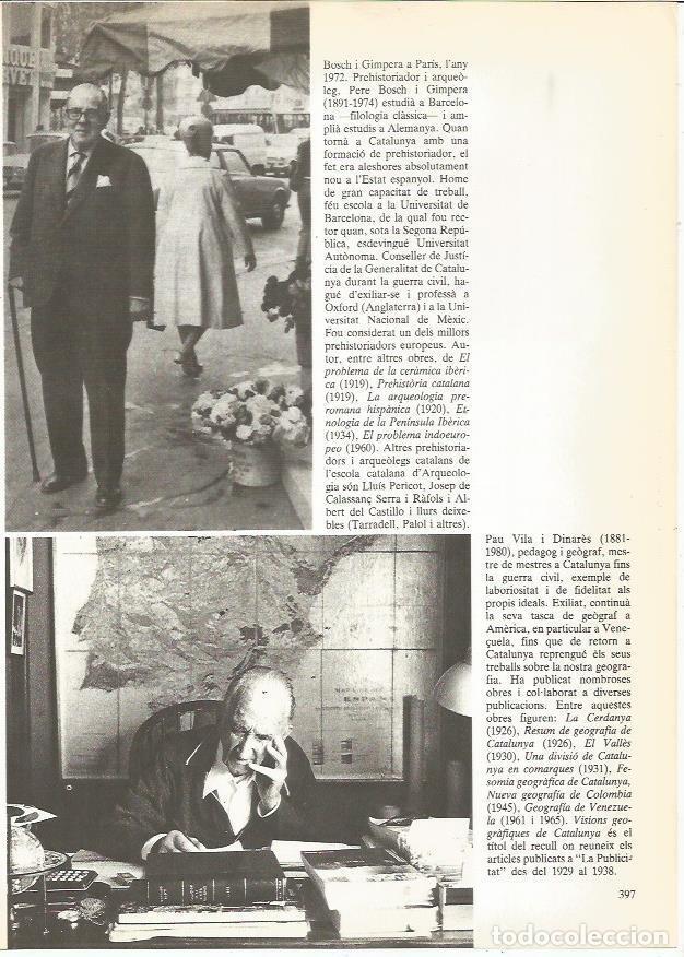 Postkarten: LAMINA 24068: Bosch i Gimpera en Paris en 1972 - Edmon Valles