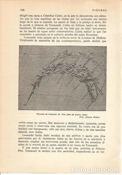 Postkarten: LAMINA 24180: Proyecto para un puente ligero, por da Vinci - Carmi&ntilde;a Verdejo