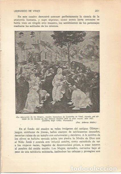 Cartoline: LAMINA 24183: La Adoracion de los Magos, por Leonardo da Vinci - Carmi&ntilde;a Verdejo
