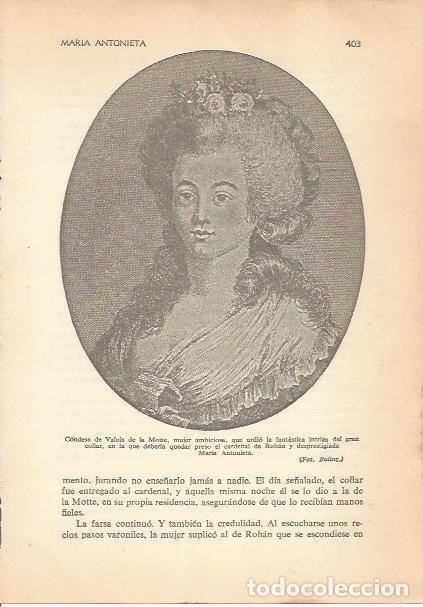 Cartoline: LAMINA 24236: Condesa de Valois de la Motte - Carmi&ntilde;a Verdejo