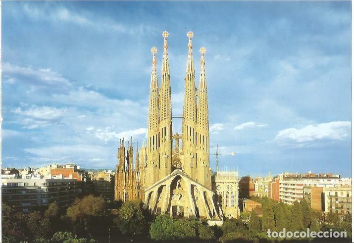 Postais: LAMINA 24110: La Sagrada Familia. Barcelona - Llatzer Moix