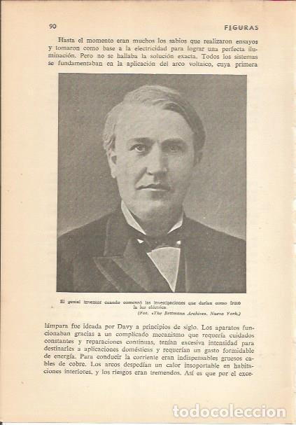 Postkarten: LAMINA 24150: Retrato de Edison - Carmi&ntilde;a Verdejo