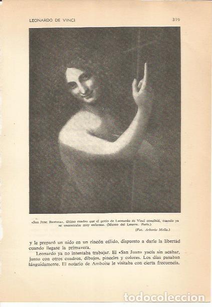 Postcards: LAMINA 24214: San Juan Bautista, por Leonardo da Vinci - Carmi&ntilde;a Verdejo