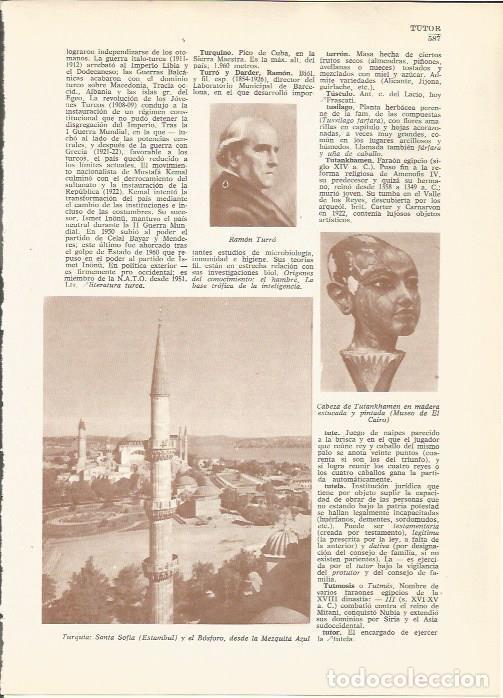 Postkarten: LAMINA 24846: Santa Sofia desde la Mezquita Azul en Estambul, Turquia - VVAA