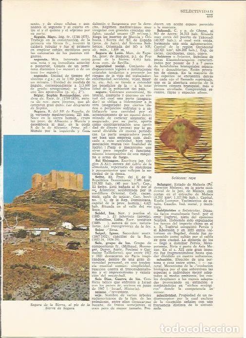 Postkarten: LAMINA 24817: Segura de la Sierra - VVAA