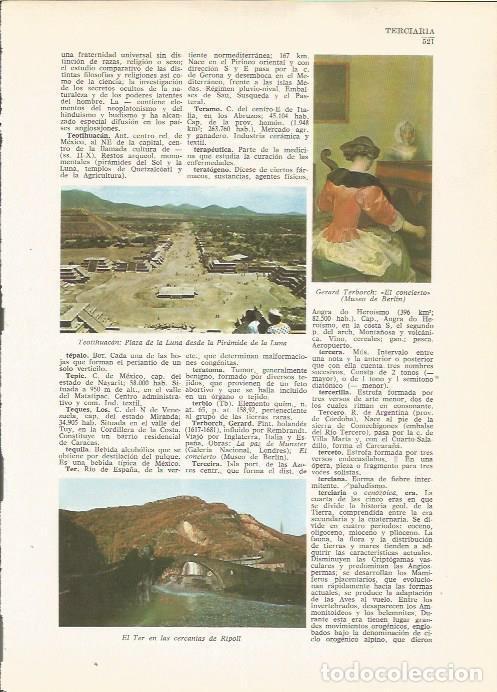 Postkarten: LAMINA 24833: Plaza de la Luna de Teotihuacan y el Ter por Ripoll - VVAA