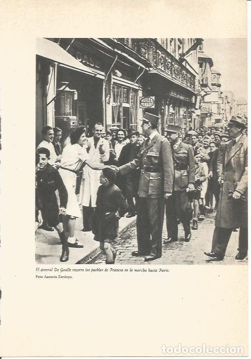 Postkarten: LAMINA 24680: De Gaulle en un pueblo de Francia - Martin de Piquer