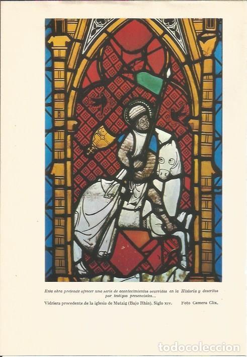 Cartes Postales: LAMINA 24685: Vidriera de la iglesia de Mutzig, Alemania - Martin de Piquer