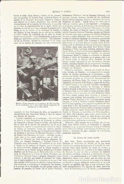 Postcards: LAMINA ESPASA 35839: Narciso Yepes - Varios