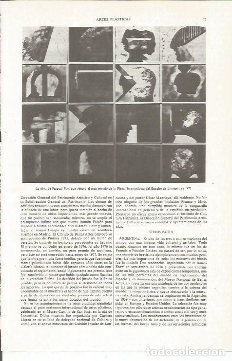 Cartes Postales: LAMINA ESPASA 35977: Obras de Pasqual Fort - Varios