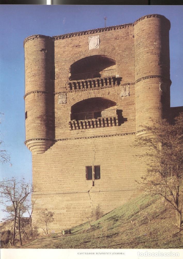 Postkarten: Lamina Castillos de Espa&ntilde;a: Castillo de Benavente (Zamora) - Varios