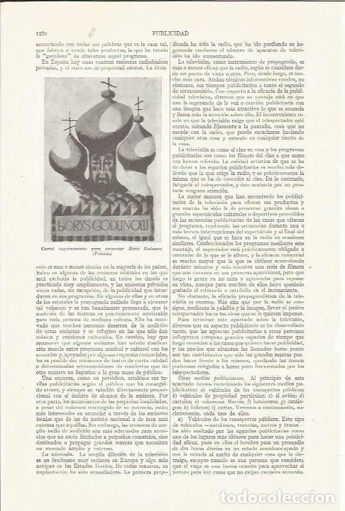 Cartoline: LAMINA ESPASA 35931: Cartel publicitario de Boris Gudonov, Polonia - Varios