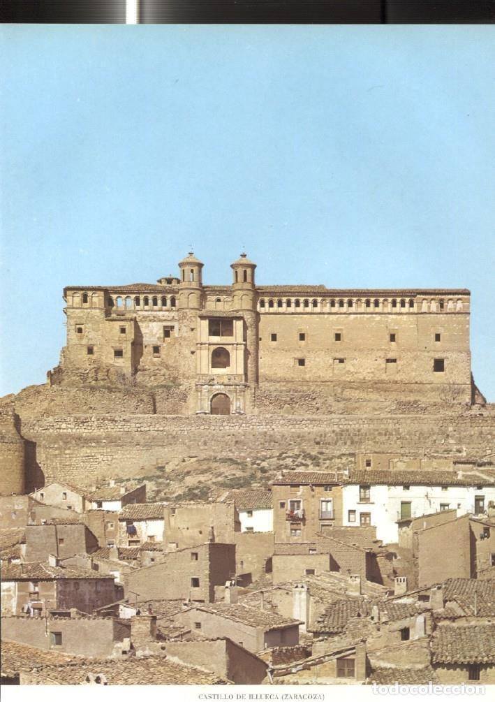 Postais: Lamina Castillos de Espa&ntilde;a: Castillo de Illueca (Zaragoza) - Varios