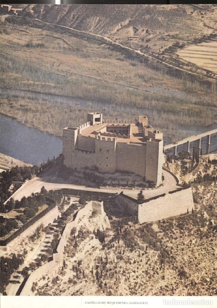 Postales: Lamina Castillos de Espa&ntilde;a: Castillo de Mequinenza (Zaragoza) - Varios