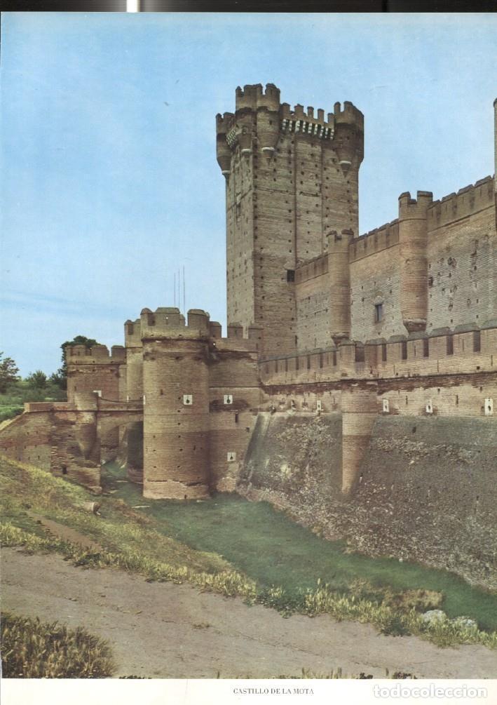 Cartes Postales: Lamina Castillos de Espa&ntilde;a: Castillo de La Mota (Valladolid) - Varios