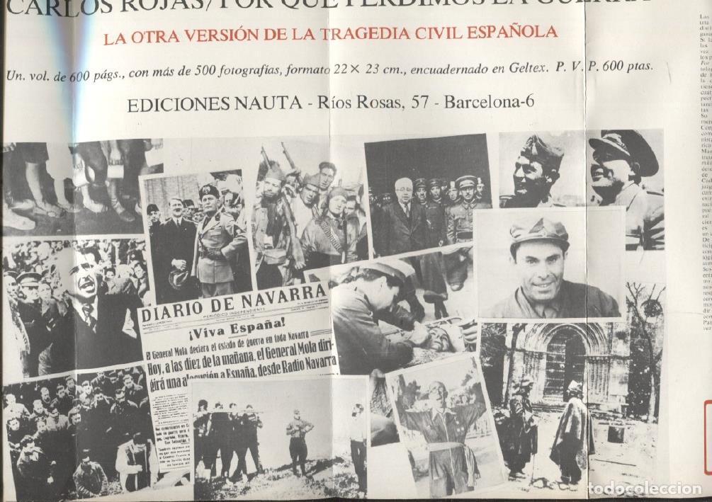 Postales: Propaganda editorial de la novela Porque perdimos la guerra de Carlos Rojas - Varios