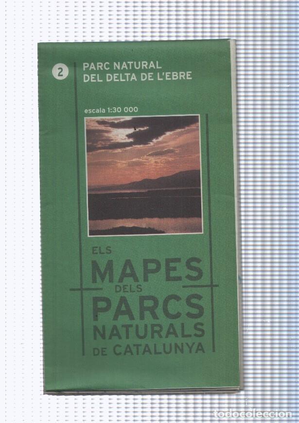 Postcards: Els Mapes dels parcs naturals de Catalunya num.02: Parc Natural del Delta de L Ebre - NULL