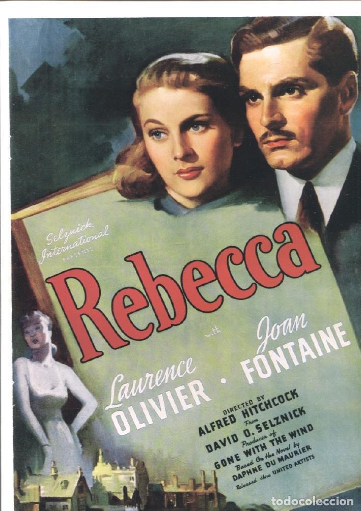 Postales: Caratula cine: Rebecca - Varios
