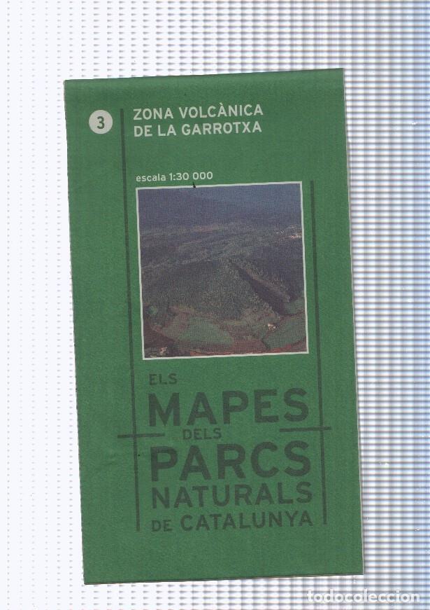 Postais: Mapes Parcs Naturals de Catalunya numero 03: Zona volcanica de La Garrotxa - NULL