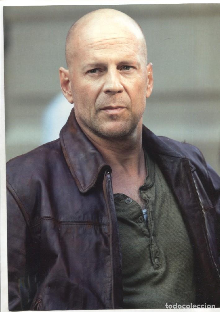 Postales: Foto artista: Bruce Willis - Varios