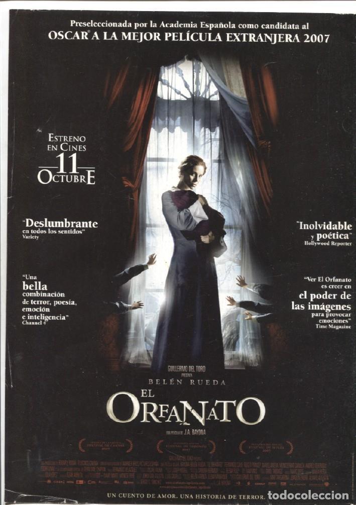 Postais: Caratula cine: El orfanato - Varios