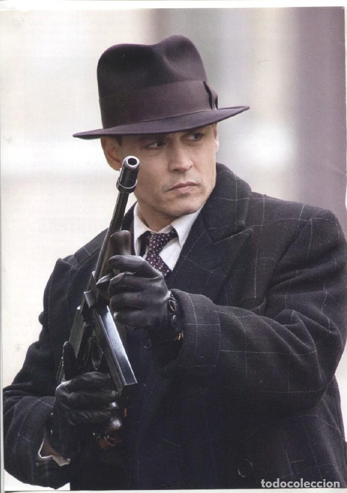 Postales: Foto artista: Johnny Deep - Varios