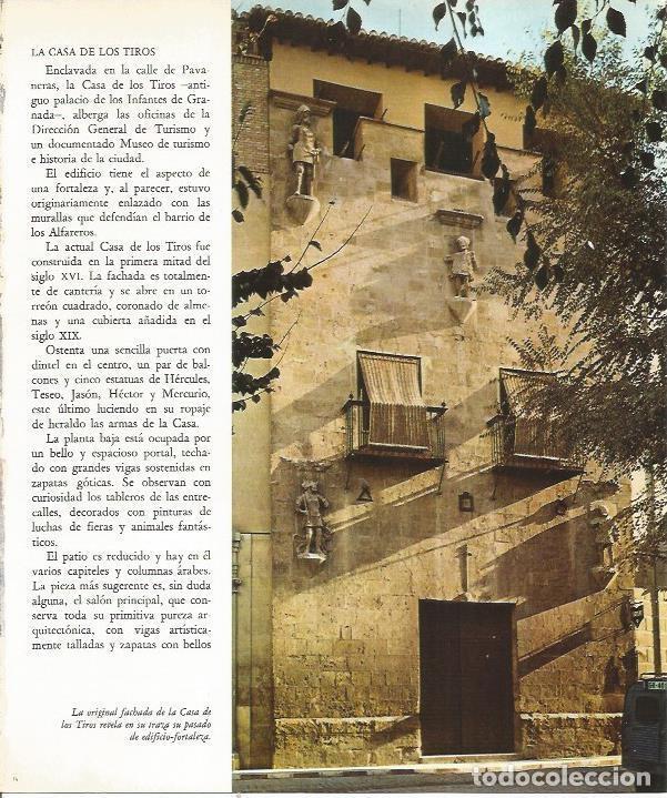 Postais: LAMINA 24916: Casa de los Tiros, Granada - VVAA