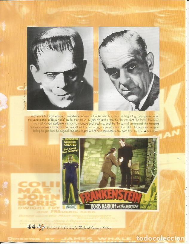 Cartoline: LAMINA 24950: Boris Karloff como Frankenstein - John Landis