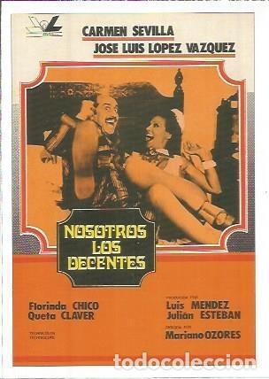 Postkarten: Miniposter 0672: Nosotros, los decentes - Varios