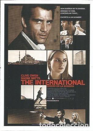 Postkarten: Miniposter 0649: The International, Dinero en la sombra - Varios