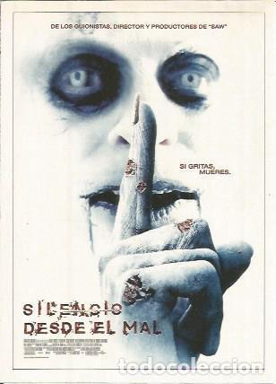 Postais: Miniposter 0761: Silencio desde el mal - Varios