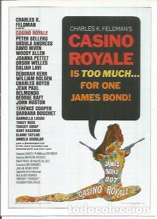Cartes Postales: Miniposter 0712: Casino Royale - Varios